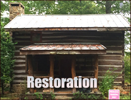 Historic Log Cabin Restoration  Novelty, Ohio